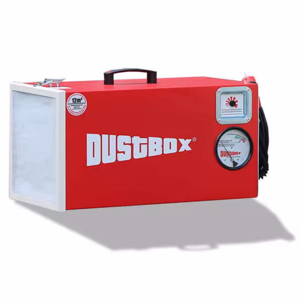 Stofbox 1000 DustBox 1000, ontvochtiging, ventilatie, luchtreiniging, art.nr. DB 1000