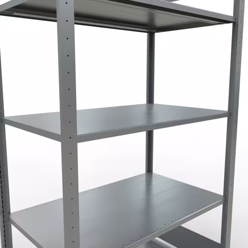 Figuur nr. 13 van het artikel basisrek, legplank-insteeksysteem MULTIplus85, 2000 x 1000 x 600 mm, 5 legborden, verzinkt uit de productgroep insteeksysteem van het merk Schulte Lagertechnik.