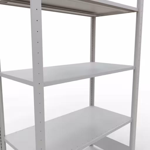 Figuur nr. 14 van het artikel basisrek, legplank-insteeksysteem MULTIplus85, 2000 x 1000 x 500 mm, 5 legborden, RAL 7035 lichtgrijs uit de productgroep insteeksysteem van het merk Schulte Lagertechnik.