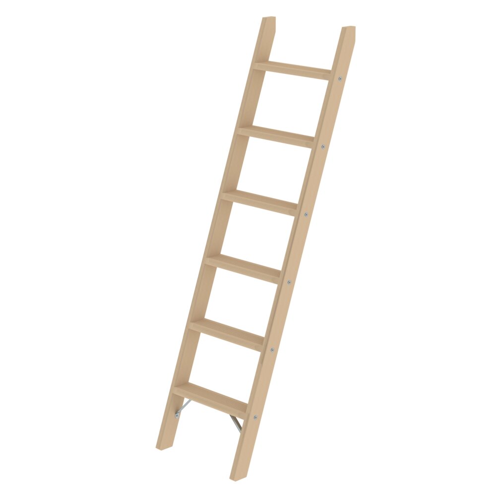 Munk houten trap zonder dwarsbalk, uit de categorie uitschuifbare ladders, artikelnummer 033706