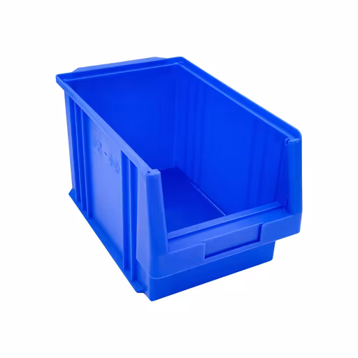 Andere weergave van het artikel zichtbare opbergdoos, dxbxh 345x213x200 mm, blauw, polypropyleen uit de categorie schapplanken