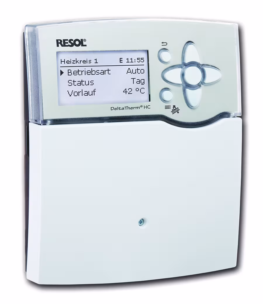 RESOL DeltaTherm(R) HC verwarmingsregelaar, weersafhankelijke verwarmingscircuitregelaar, artikelnr. 11500260