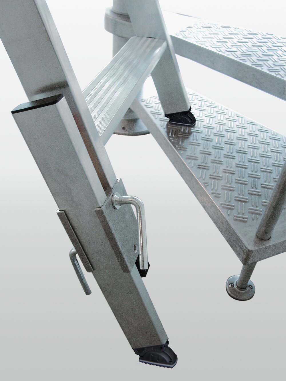 Munk stijlverlenging voor ladderstijl met stijlhoogte 58 mm