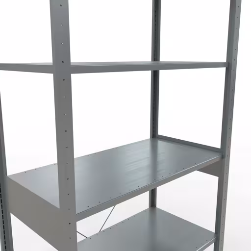 Figuur nr. 13 van het artikel basisrek, legplank-insteeksysteem MULTIplus150, 2500 x 1000 x 500 mm, 6 legborden, verzinkt uit de productgroep insteeksysteem van het merk Schulte Lagertechnik.