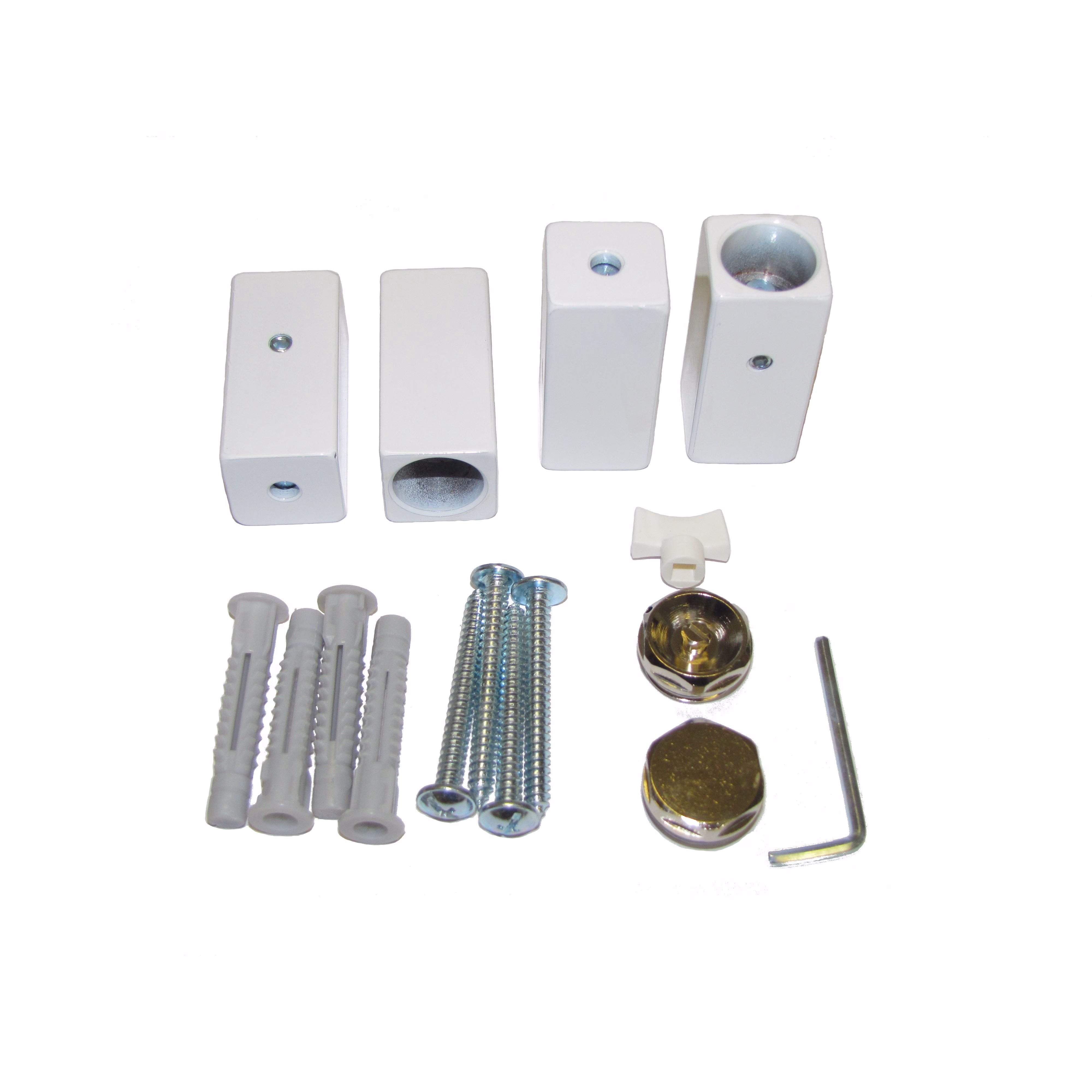 Mert Design badkamer radiator model Elen, wit, 500x800 mm