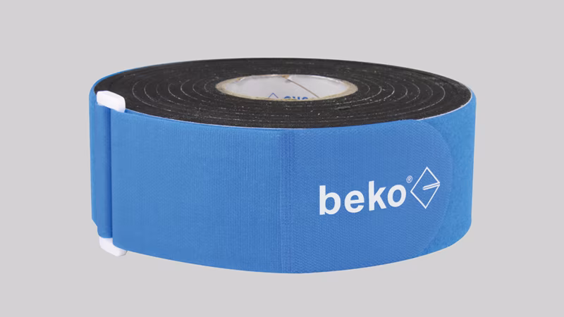 Bevestigingsband voor beko voegband, 90 cm x 8 cm, in blisterverpakking Band