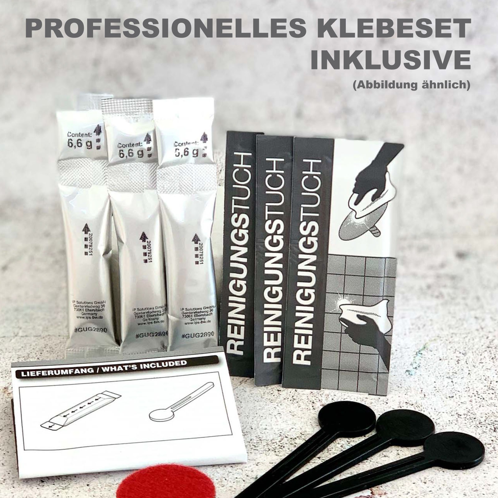 Ohne Text 2179468 AXIAL zeepdispenser roestvrij staal glas - voor BONDING of DRILLING