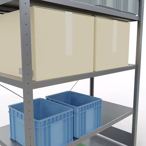 Productafbeelding nr. 14 van het artikel insteeksysteem basisplank 2000x1300x600 mm, type 250 kg, verzinkt Figuur nr. 14 van het artikel insteeksysteem basisplank 2000x1300x600 mm, type 250 kg, verzinkt uit de insteeksysteem productgroep van Schulte Lagertechnik