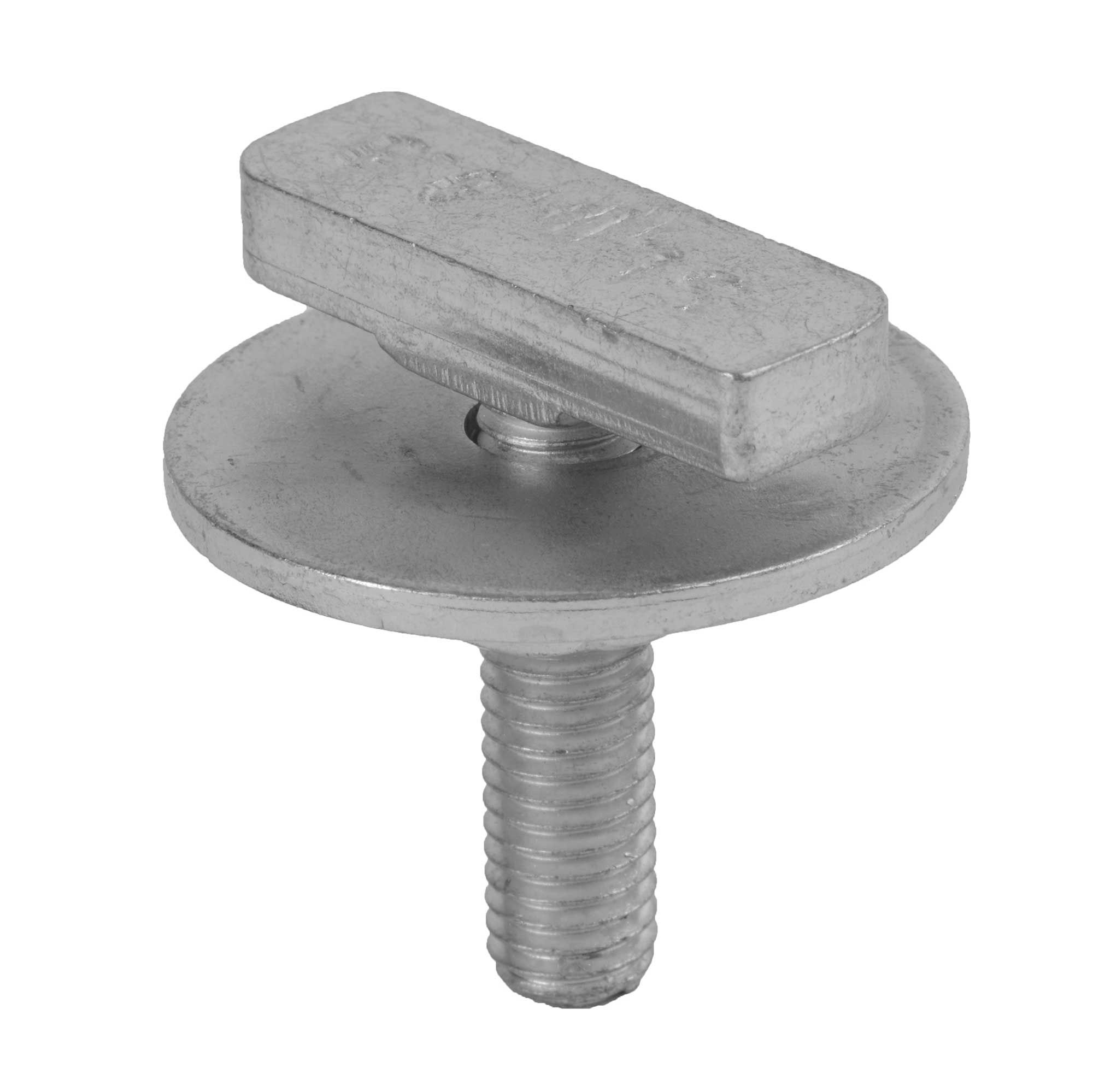 Hammerkopfbefestiger, Edelstahl 3595747 10 stuks - Hamerhoofdbevestiging M10x35 profiel 38/40 roestvrij staal A4