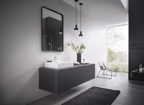 Hansgrohe ééngreeps wastafelmengkraan LOGIS 70 nominale breedte 15 met verzonken waste G 1 1/4 inch chroom