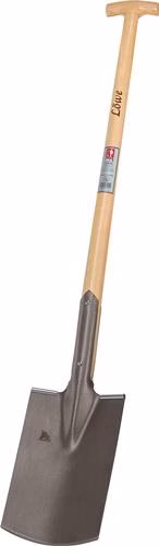 LÖWE bouwspade 285x185/180mm maat 2 tuiniersvorm met voetbescherming en essenhouten T-handvat van het merk Original Löwe Bouwspade LÖWE 285x185/180mm maat 2 tuinmodel met voetbescherming en essenhouten T-handvat uit de categorie schoppen en spaden met artikelnummer 4000818492