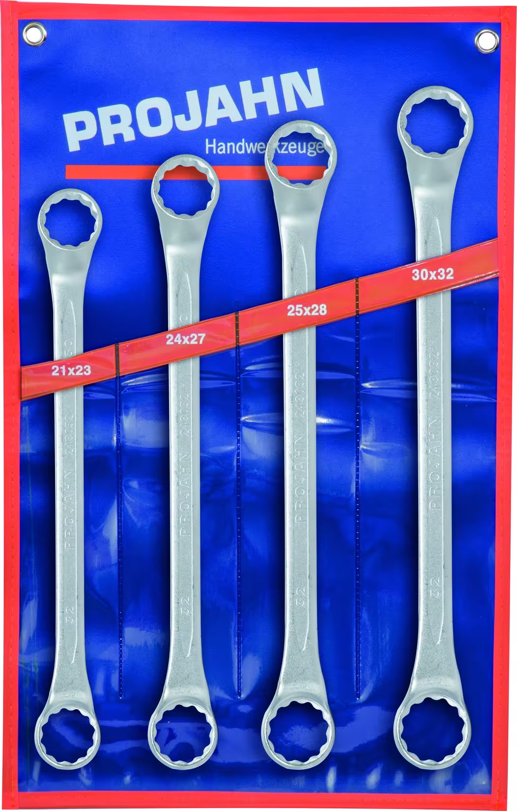 Dubbele ringsleutelset 4 stuks 21 x 23 - 24 x 27 - 25 x 28 - 30 x 32 mm van PROJAHN met het artikelnr. 4403