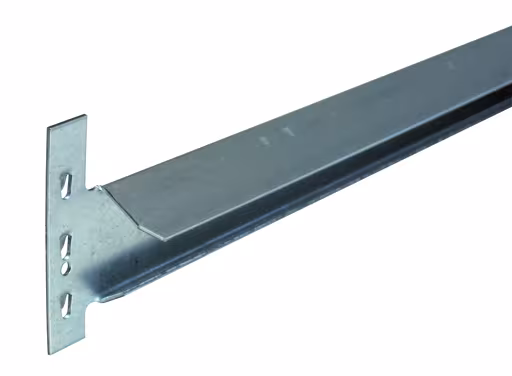 Banddoorgang 1500 mm, gegalvaniseerd (H = 50 mm) van Schulte Lagertechnik Banddoorgang 1500 mm, verzinkt (H = 50 mm), opbergruimte voor auto-onderdelen, art.nr. 13923