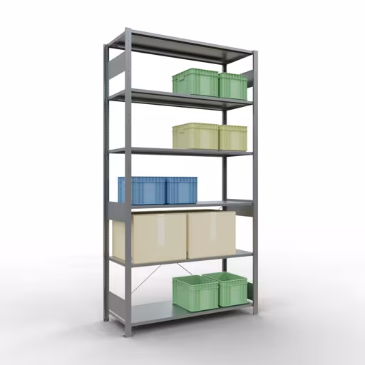 Productafbeelding nr. 13 van het artikel insteeksysteem basisplank 2500x1300x500 mm, type 150 kg, verzinkt uit het insteeksysteem assortiment van Schulte Lagertechnik