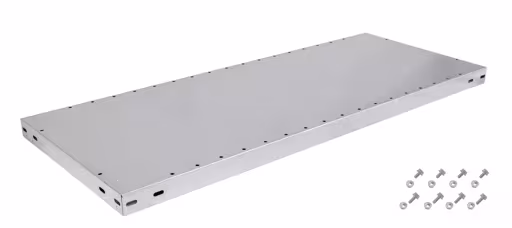 Figuur nr. 7 van het artikel extra plank MULTIplus250 750x300 mm, verzinkt, incl. 8 schroeven + moeren uit de productgroep kantoorrekken van Schulte Lagertechnik