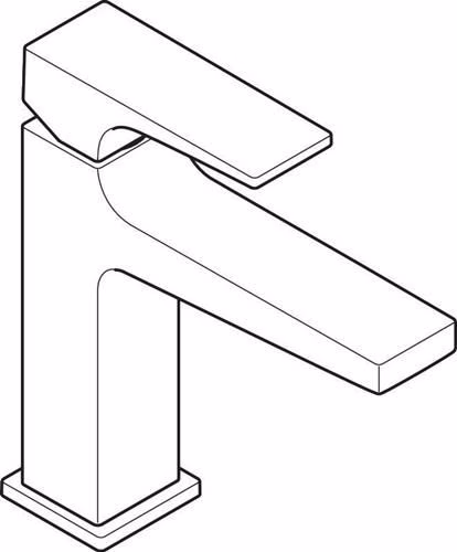 Hansgrohe METROPOL 110 ééngreeps wastafelmengkraan met verzonken afvoergarnituur G 1 1/4 inch chroom
