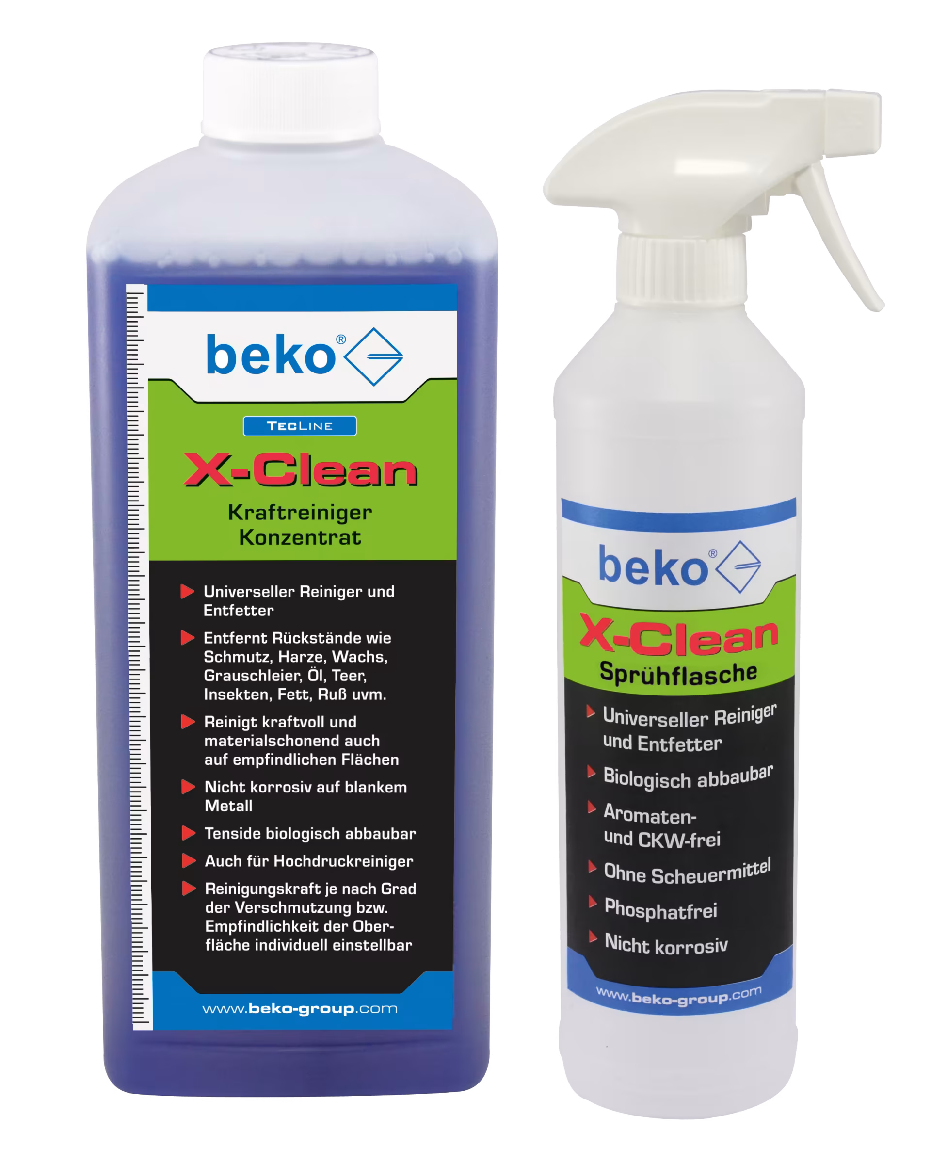 1 x X-Clean krachtreiniger, 1 x lege spuitfles 500 ml van Beko 1 x X-Clean krachtreiniger, 1 x lege spuitfles 500 ml uit de categorie toebehoren afdichtingsmiddelen met artikelnr. 999 95 009