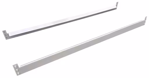 Extra niveau voor krattenrek, 1300 x 300, zilver van Schulte Lagertechnik Extra niveau voor krattenrek, 1300 x 300, zilver, drankenopslag, art.nr. 37011