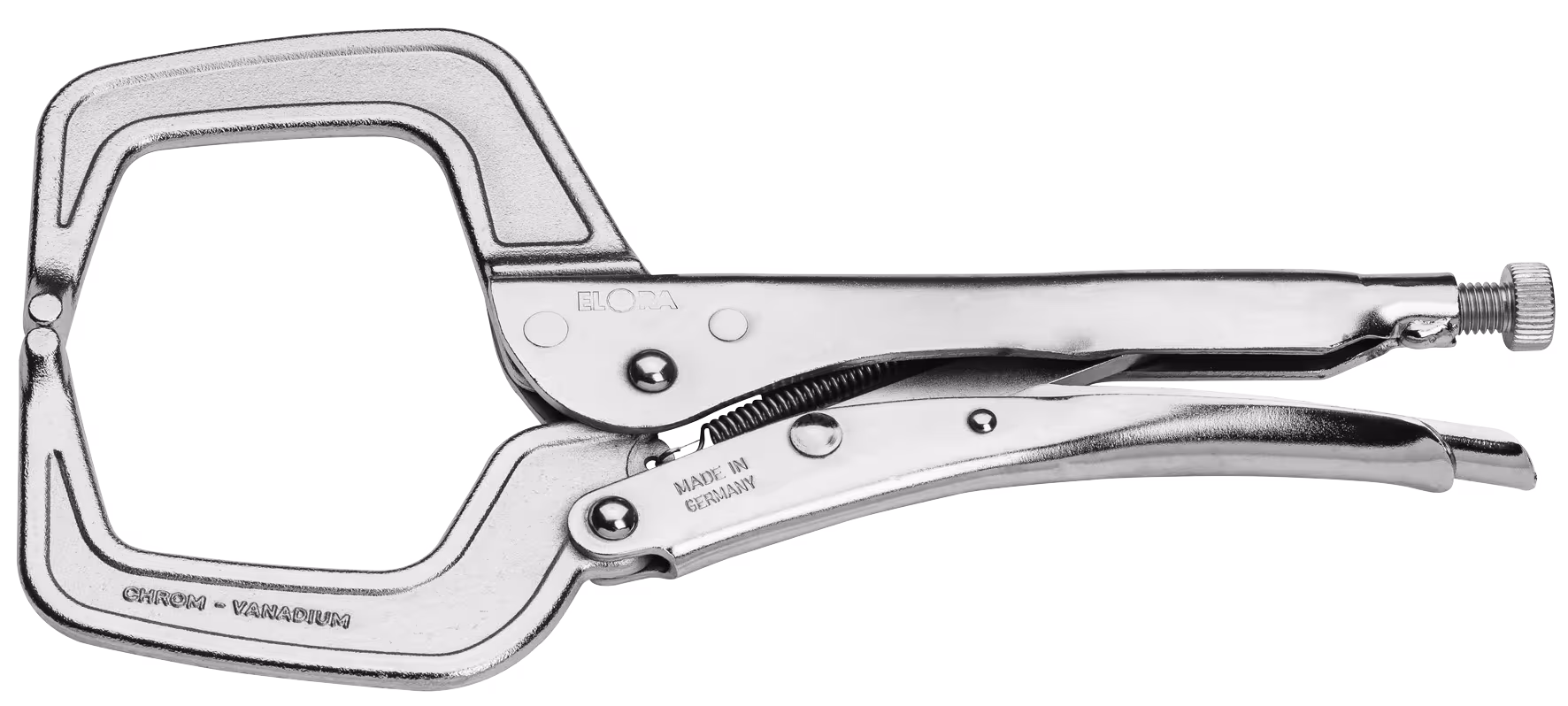 Klemgreeptang, C-vorm, spanwijdte 0-90 mm, ELORA-507-280/S uit de categorie greeptangen met artikelnr. 0507102813000