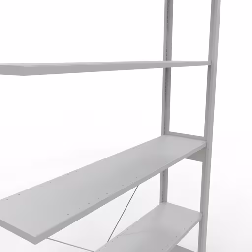 Insteeksysteem opzetplank 2500x1300x300 mm, type 150 kg, lichtgrijs van Schulte Lagertechnik met het artikelnr. 32636-130
