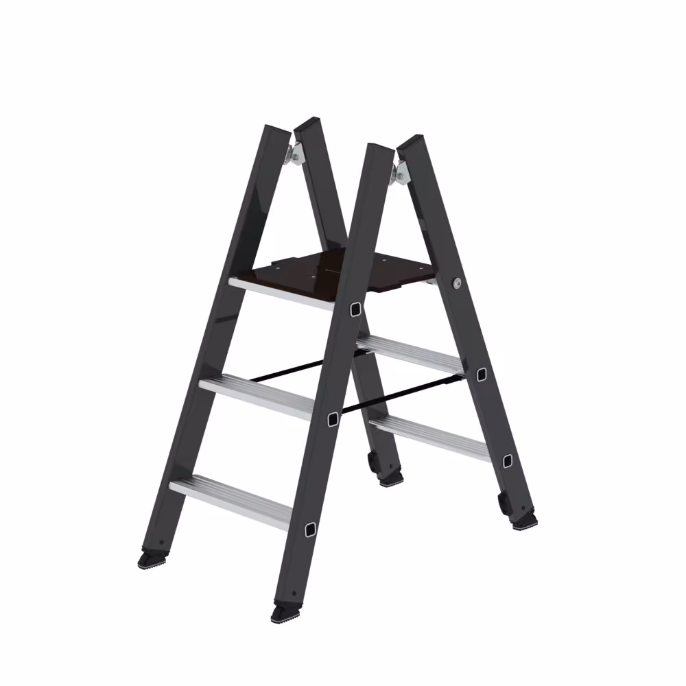 Koop ML vouwtrap aan beide zijden RAL 7016 3 treden van Munk Günzburger Steigtechnik bij qpool24 Ontdek de ML vouwtrap, van beide zijden toegankelijk, RAL 7016 3 treden uit de categorie treden met art.nr. 50195 in de qpool24 onlineshop