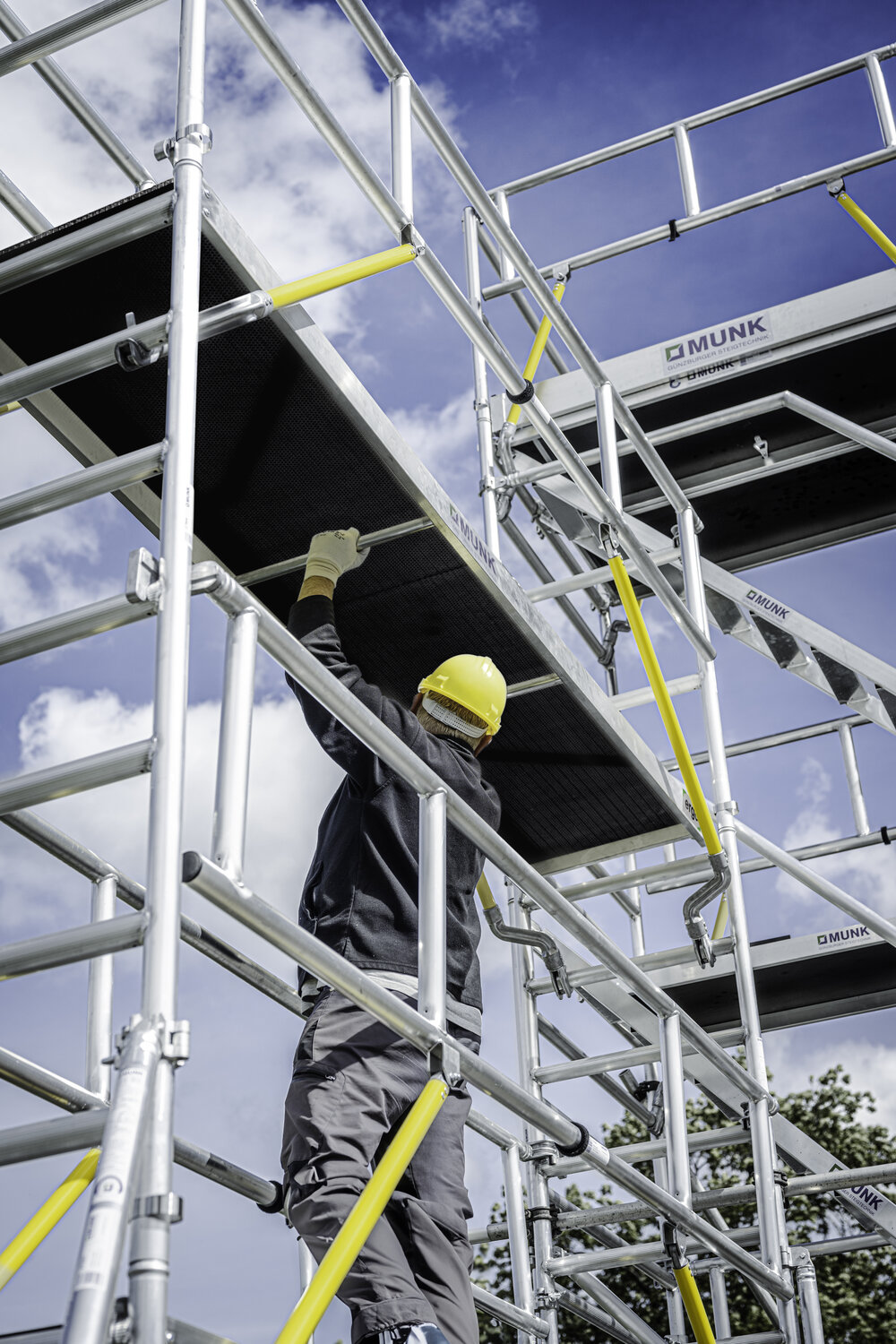 Munk Ergo platform zonder klep voor steigerlengte 1,8 m