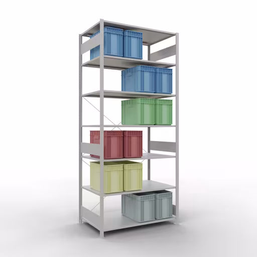 Andere weergave van het artikel Insteeksysteem basisplank 3000x1300x800 mm, type 150 kg, lichtgrijs Andere weergave van het artikel insteeksysteem basisplank 3000x1300x800 mm, type 150 kg, lichtgrijs uit de categorie insteeksysteem