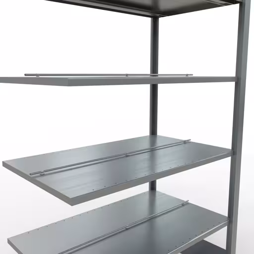 Afbeelding nr. 12 van het artikel, kantoorrekken, insteeksysteem MULTIplus150, 2000 x 1000 x 600 mm, 6 legborden, verzinkt, met middenaanslag uit de productgroep kantoorrekken van Schulte Lagertechnik