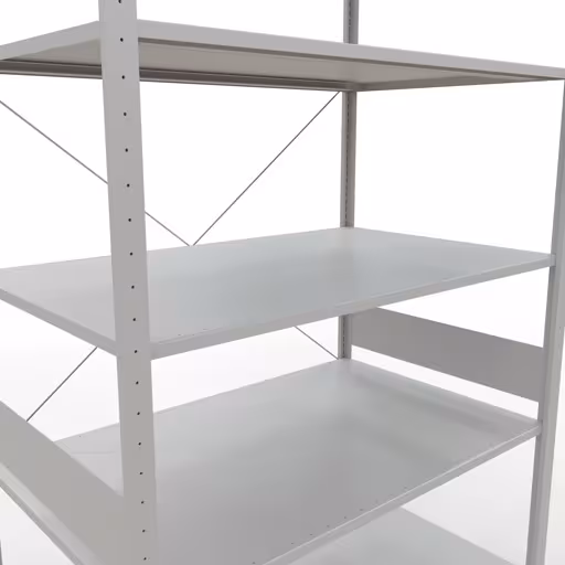 Insteeksysteem basisplank 3000x1300x800 mm, type 150 kg, lichtgrijs van Schulte Lagertechnik met het artikelnr. 32682-130