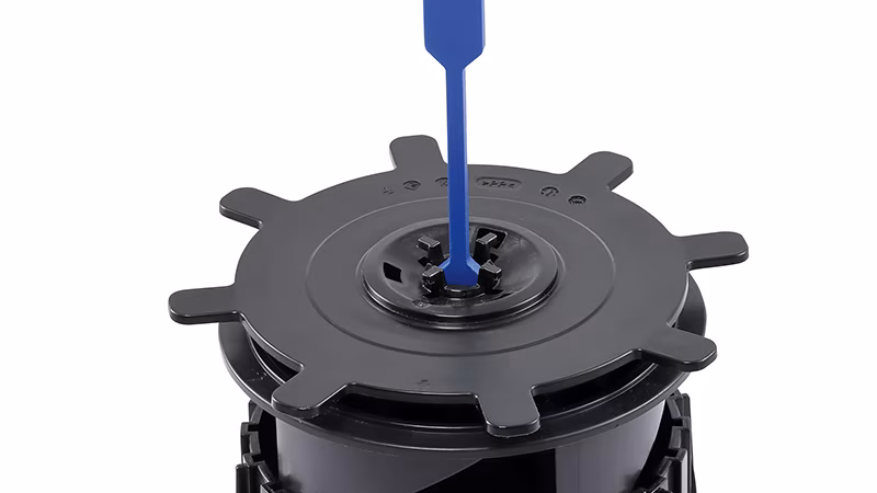 TERRASYS ErgoSpeed® instelsleutel Spule, Maschine, Rotor, Spirale