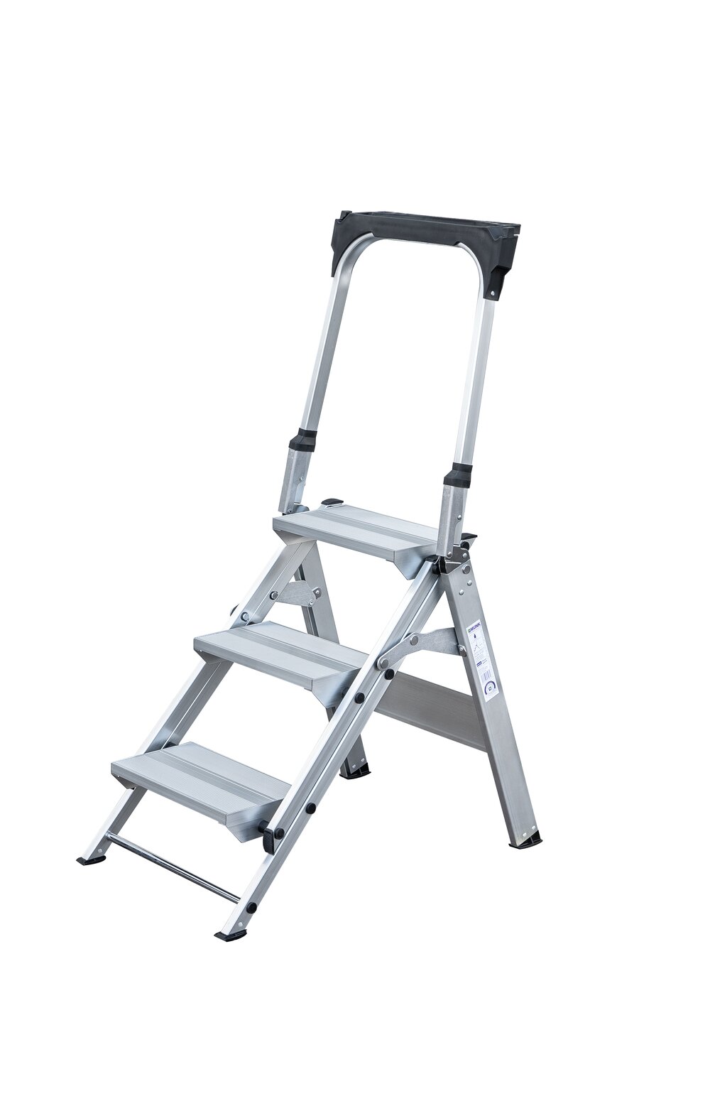 Munk vouwladder met leuning uit de categorie Toegangsapparatuur, accessoires en reserveonderdelen, artikelnummer 053103