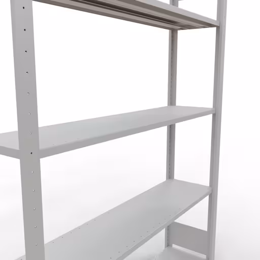 Productafbeelding nr. 6 van het artikel basisplank, legbord-insteeksysteem MULTIplus150, 2000 x 1300 x 300 mm, 5 legborden, RAL 7035 lichtgrijs uit het insteeksysteem-assortiment van Schulte Lagertechnik
