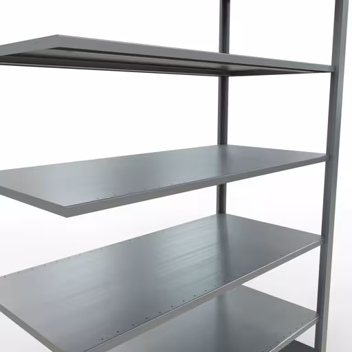 Afbeelding nr. 12 van het artikel, kantoorrekken, insteeksysteem MULTIplus150, 2300 x 1300 x 600 mm, 7 planken, verzinkt, zonder middenaanslag uit de productgroep kantoorrekken van Schulte Lagertechnik