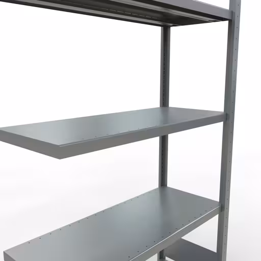 Productafbeelding nr. 12 van het artikel aanbouwplank, legbord, insteeksysteem MULTIplus250, 2000 x 1000 x 400 mm, 5 legborden, verzinkt uit het assortiment insteeksysteem van het merk Schulte Lagertechnik