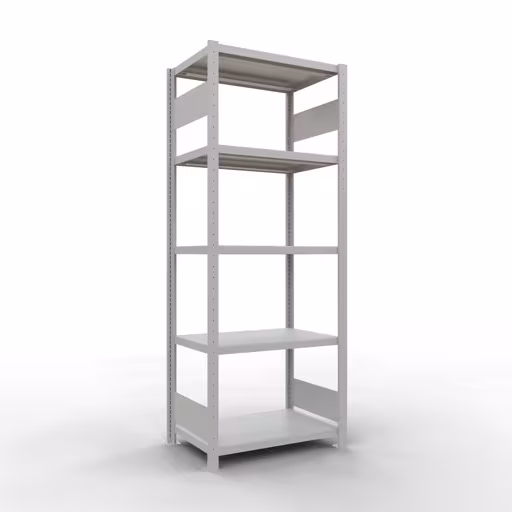 Figuur nr. 9 van het artikel basisplank, legbord, insteeksysteem MULTIplus250, 2000 x 750 x 500 mm, 5 legborden, RAL 7035 lichtgrijs uit de productgroep insteeksysteem van het merk Schulte Lagertechnik.