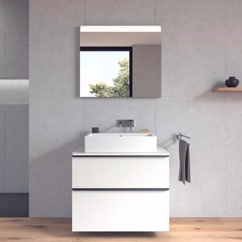 Duravit C.1 monoknop wastafelmengkraan, inbouwuitloop 225 mm, zonder bedieningshendel, chroom Hansgrohe