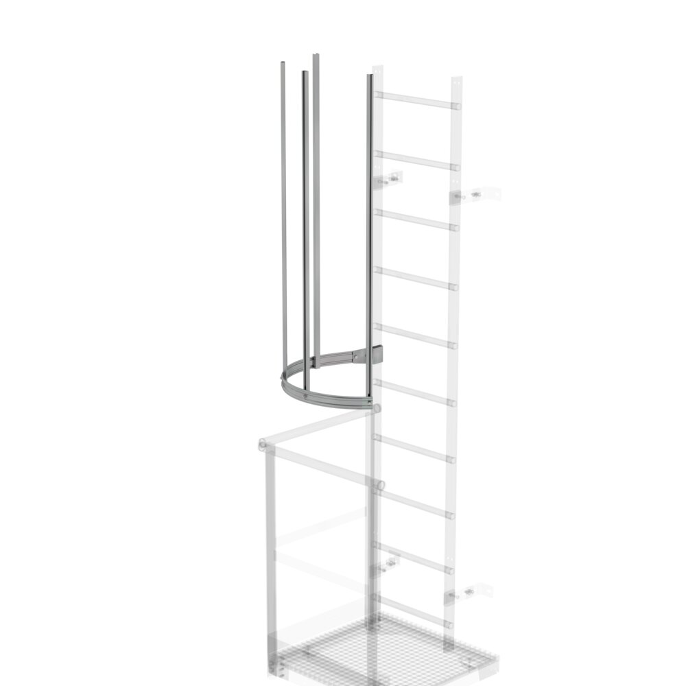 Munk rugbeschermingverlenging, gegalvaniseerd staal, van Günzburger Steigtechnik Munk rugbeschermingsverlengstuk uit de categorie Klimuitrusting Accessoires & Reserveonderdelen met artikelnummer 063277