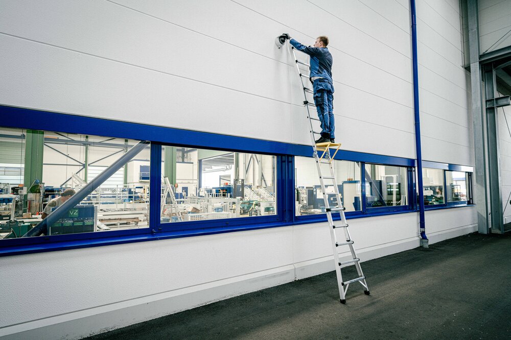 Milieubild 3815555 Munk telescopische ladder 4-delig zonder dwarsbalk 4x4 sporten