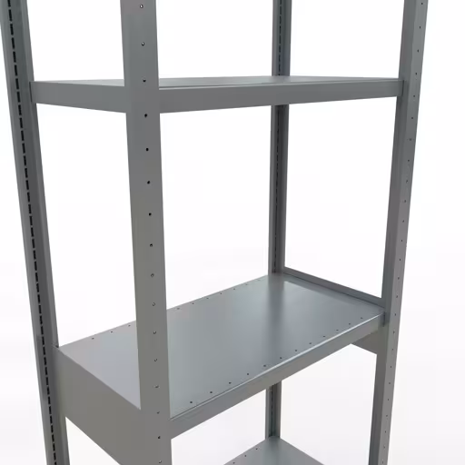 Afbeelding nr. 14 van het artikel basisrek, legbord, insteeksysteem MULTIplus250, 3000 x 750 x 400 mm, 7 legborden, lengtestangen, verzinkt uit de productgroep insteeksysteem van Schulte Lagertechnik