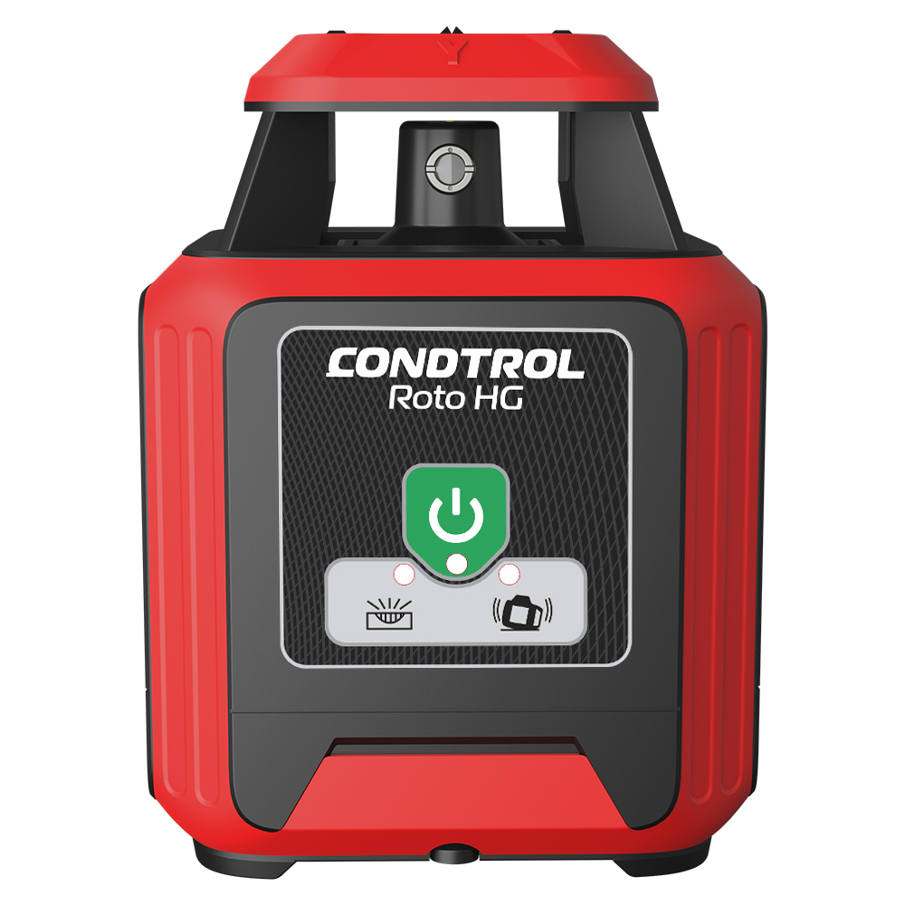 Horizontale roterende laser met GROENE laserstraal Roto HG