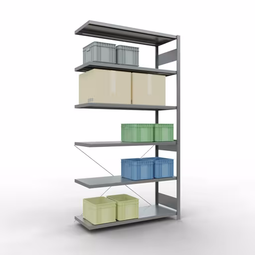 Figuur nr. 8 van het artikel insteeksysteem opzetplank 2500x1300x500 mm, type 250 kg, verzinkt uit de productgroep insteeksysteem van het merk Schulte Lagertechnik.