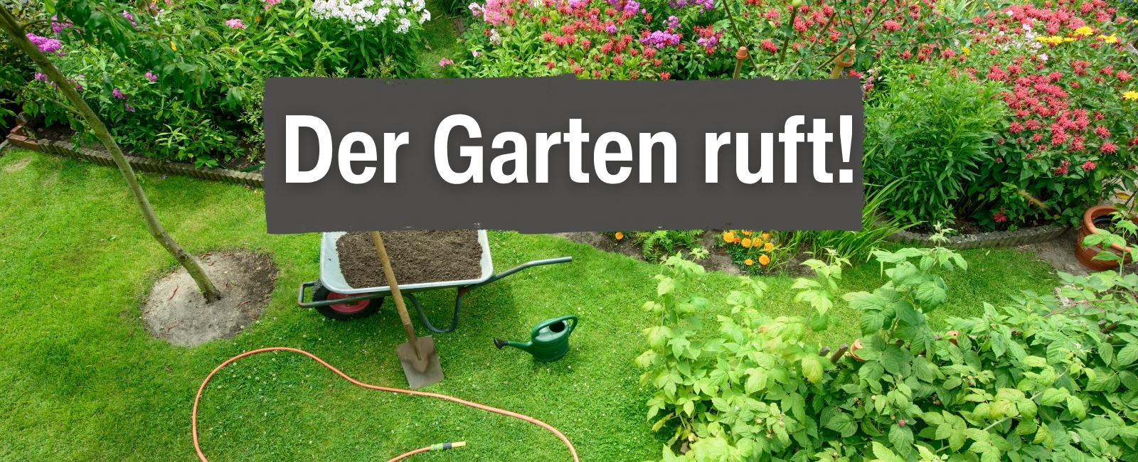 Der Garten ruft