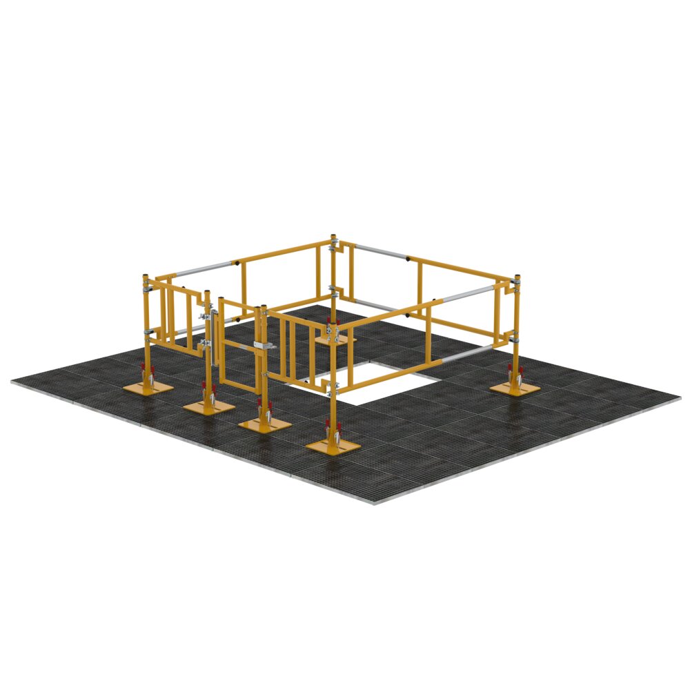 Produktbild (Abb. Ähnlich) 2178623 Munk FlexxGuard telescopische reling 900-1200 mm