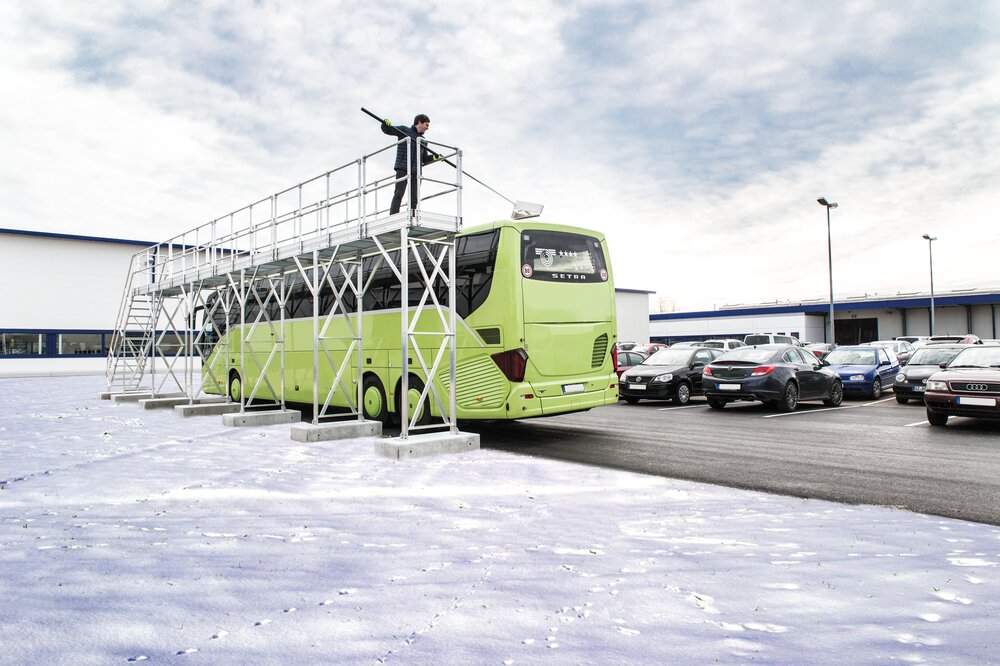 Munk stationair ontdooisysteem module 4 trappen 45°