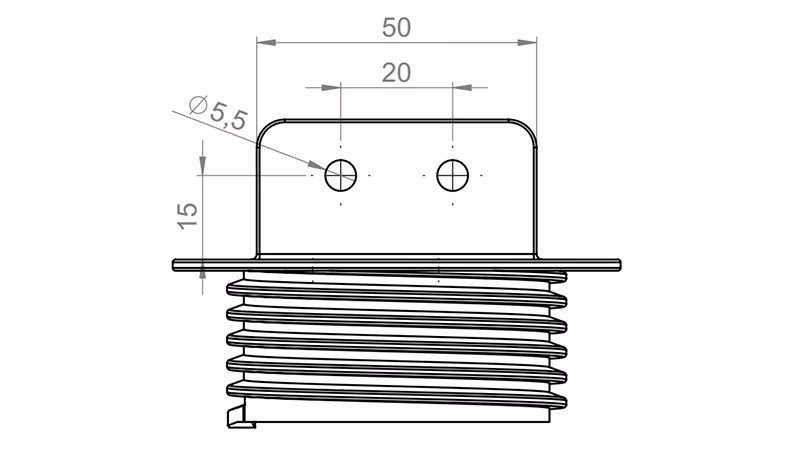 beko TERRASYS voetstuklager 30 tot 65 mm