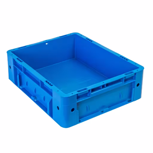 Eurostapelbak 120 x 300 x 400, blauw, PP van Schulte Lagertechnik uit het plug-in systeem assortiment