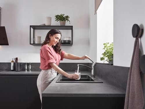 Hansgrohe ééngreeps keukenmengkraan 160 FOCUS DN 15 chroom