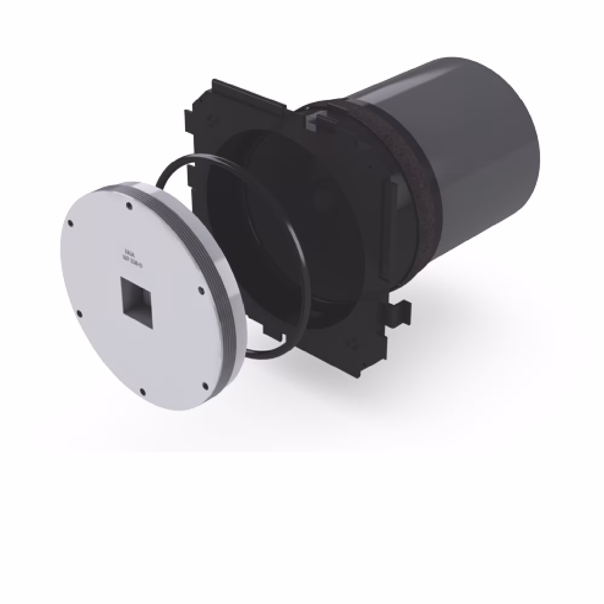 Wandkabeldoorvoer KD150-K/520 enkele afdichtingspakking van UGA System-Technik KD150 Eenvoudige afdichting wandkabeldoorvoer UGA systeemtechniek, kabelbescherming, artikelnr. 421115052000