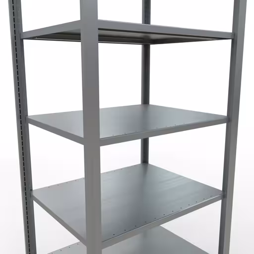 Productafbeelding nr. 12 van het artikel basisplank, kantoorplank, insteeksysteem MULTIplus150, 2300 x 750 x 600 mm, 7 planken, lengtestangen, verzinkt, zonder middenaanslag Afbeelding nr. 12 van het artikel, kantoorrekken, insteeksysteem MULTIplus150, 2300 x 750 x 600 mm, 7 planken, verzinkt, zonder middenaanslag uit de productgroep kantoorrekken van Schulte Lagertechnik