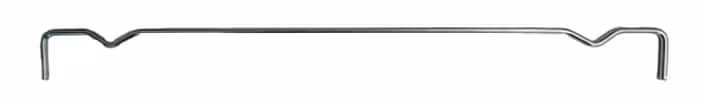 Scheidingsgeleider 400 mm, blank verzinkt van Schulte Lagertechnik Scheidingsgeleider 400 mm, blank verzinkt, toebehoren, artikelnr. 10366-25